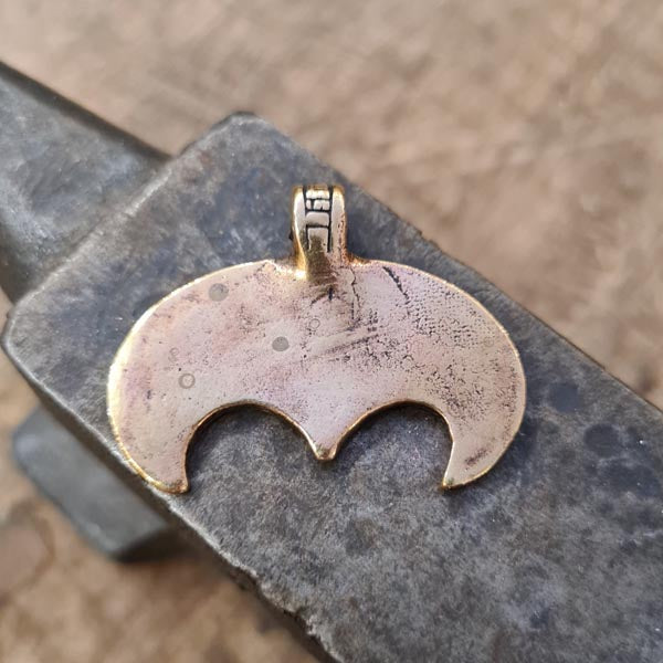 Slawen Amulett Lunula aus Bronze