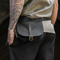Late Medieval Leather Belt Pouch