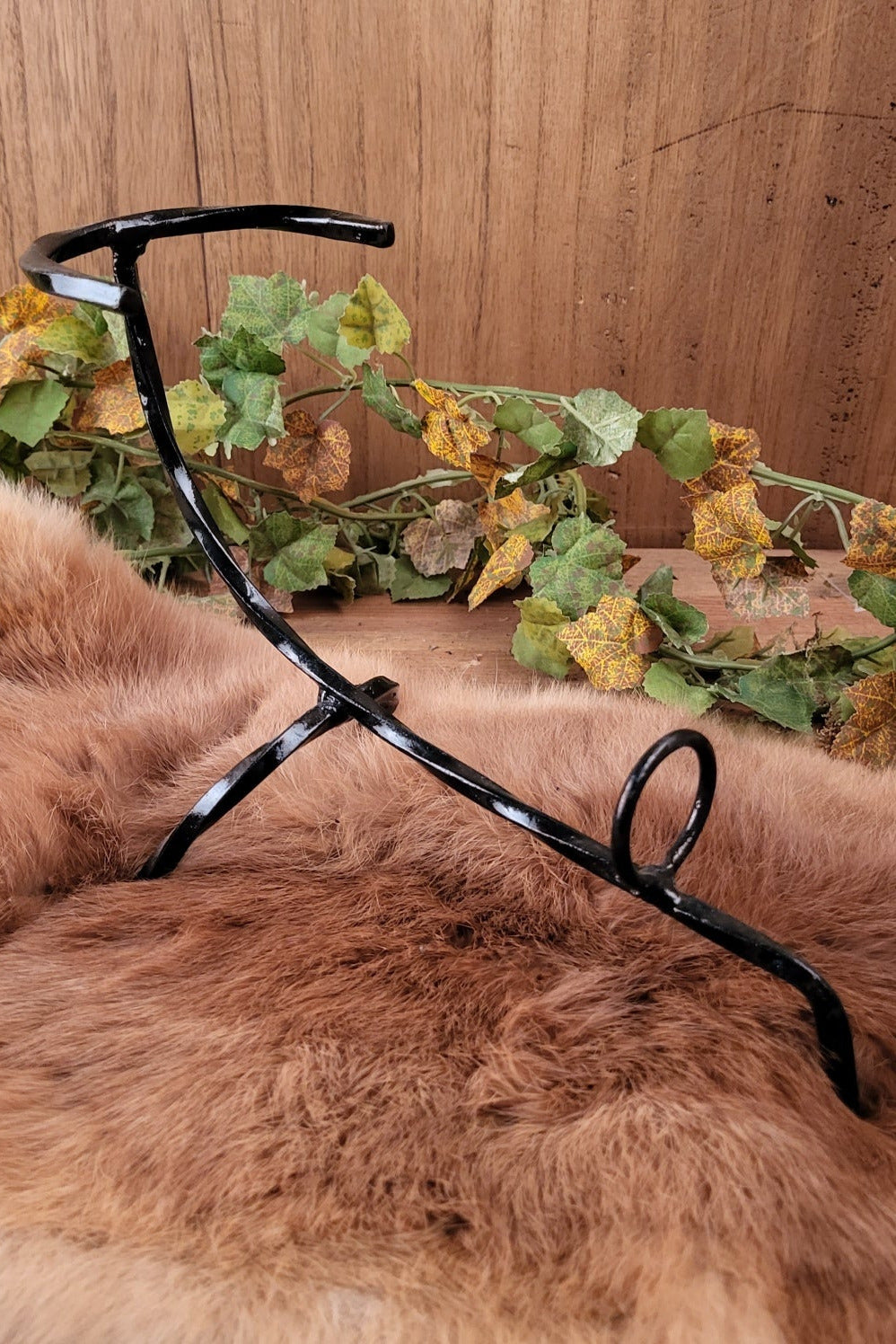 Drinking Horn Stand made of Steel - Forged
