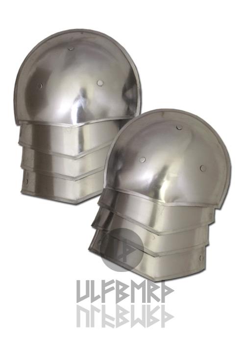 Medieval Spaulders - Exhibition Fight