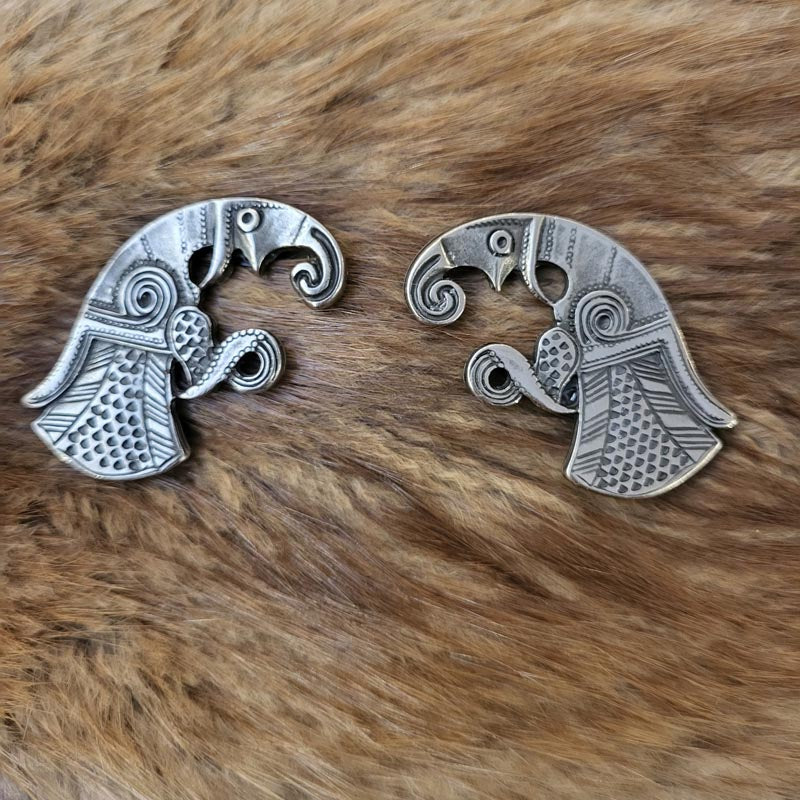 Vendel Period Decorative Rivet Wotan's Ravens (Pair)