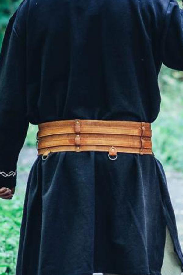 Wikinger Prachtgürtel Harald aus Leder