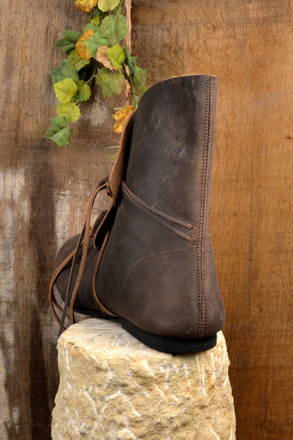 Viking Ankle Boots Ragnar made of Nubuck Leather