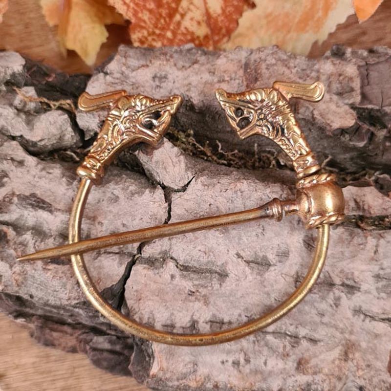 Viking Fibula Haithabu in Bronze - Unique Piece