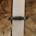 Viking Ringerike Style Metal Belt Loop for Leather Straps