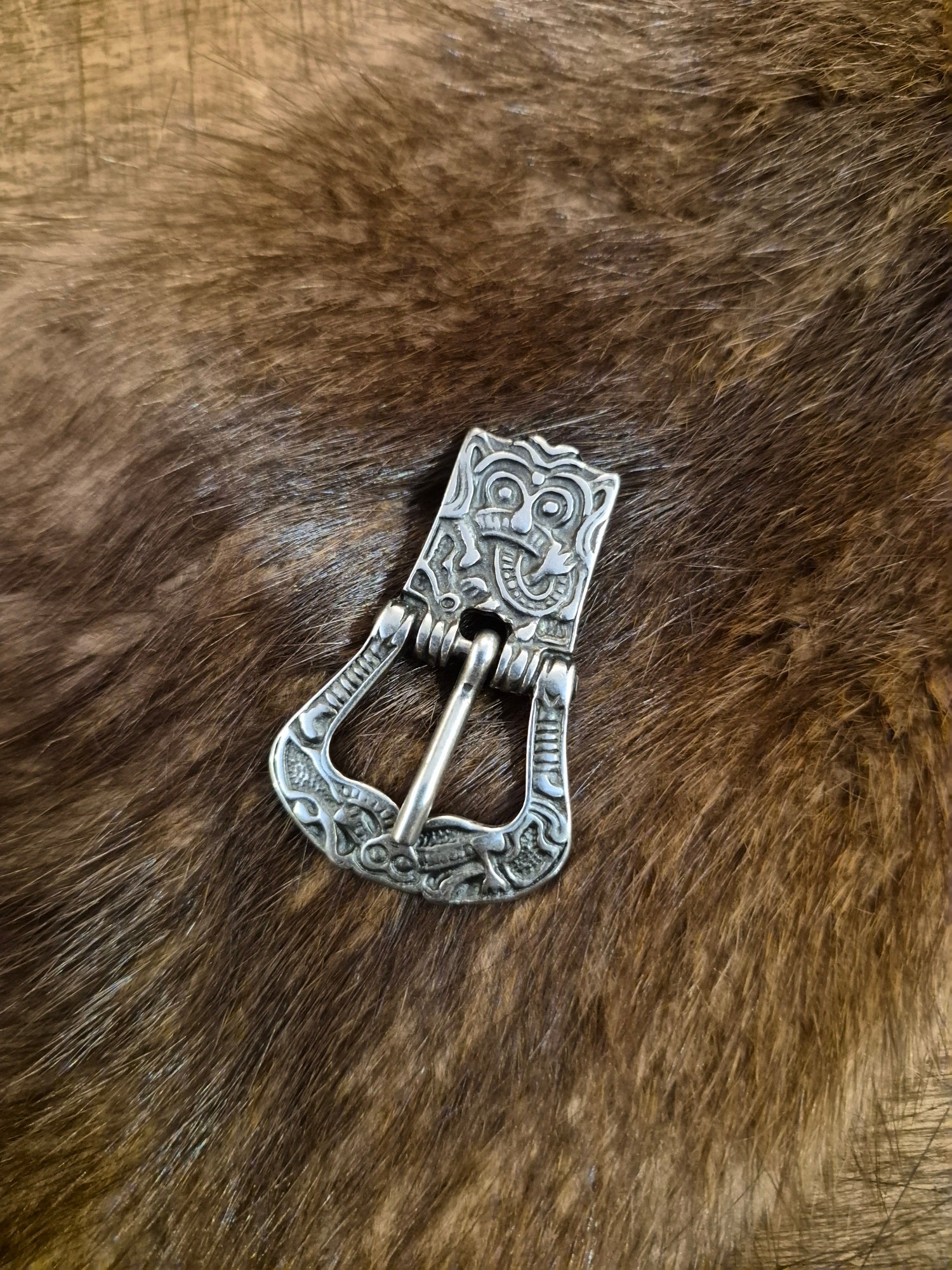 Viking Birka Belt Buckle for 2 cm Leather Belts