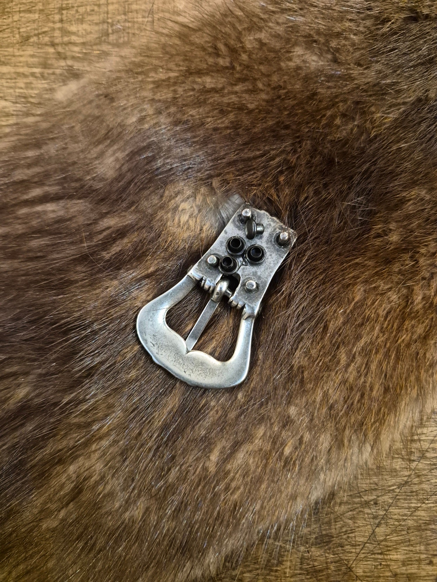 Viking Birka Belt Buckle for 2 cm Leather Belts