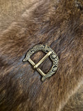 Viking belt buckle in Borre style for 3 cm straps