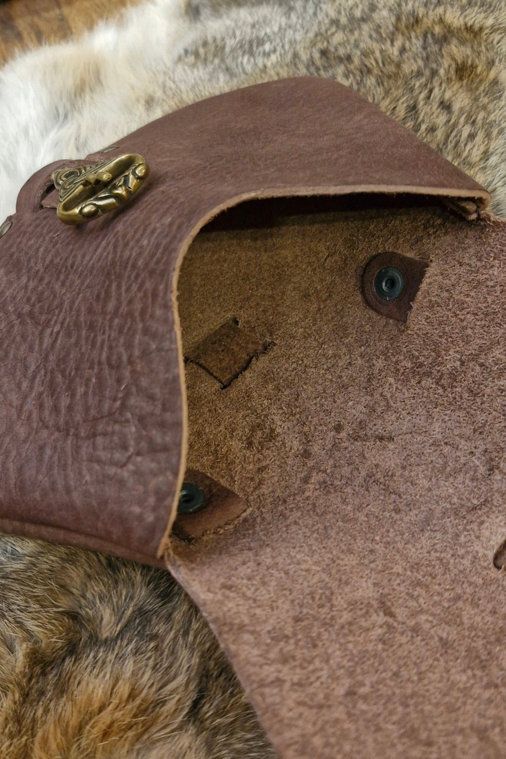 Viking Leather Belt Pouch Ragnar