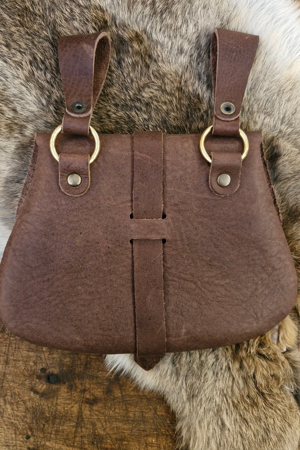 Viking Leather Belt Pouch Ragnar