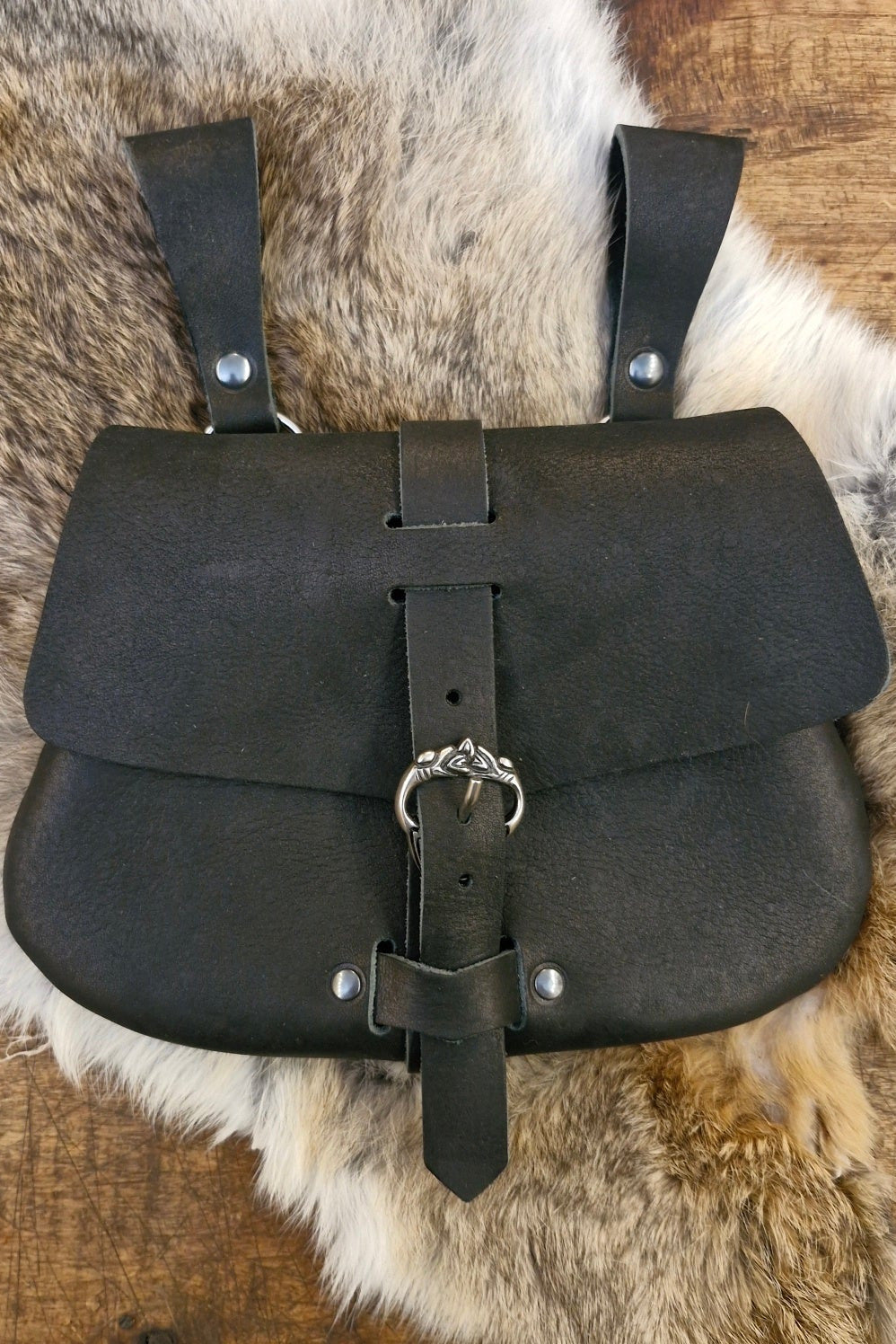 Wikinger Gürteltasche Ragnar aus Leder