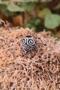 Wikinger Haar & Schmuckperle Doppelspiralen aus Silber