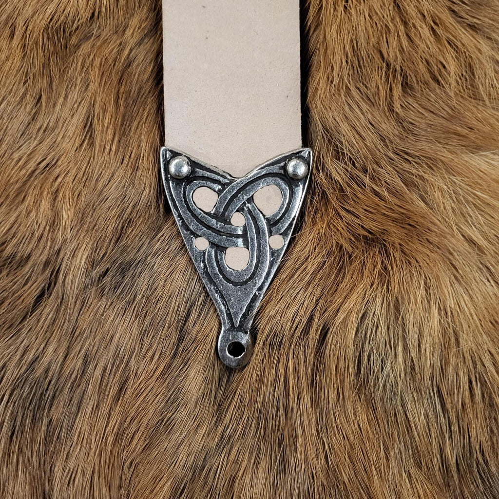 Viking strap end in Borre style for 4 cm belts