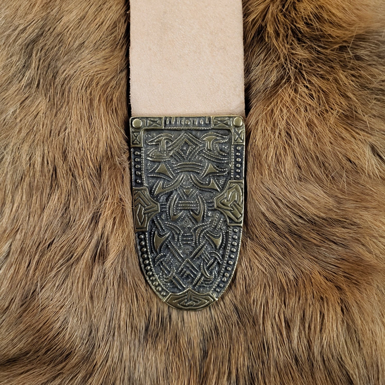 Viking Strap End Gokstad for 4 cm Belts