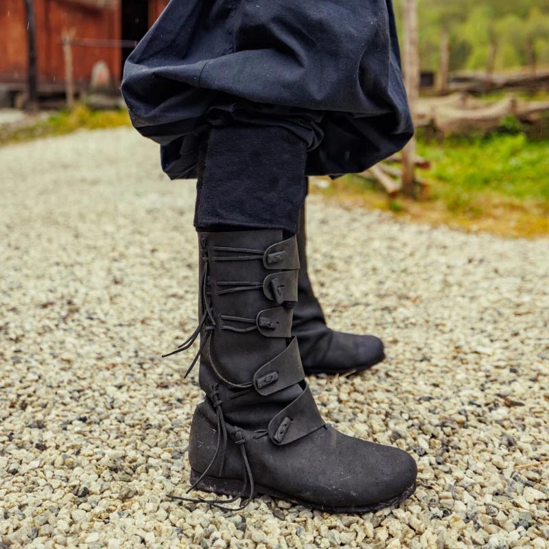 Viking boots Rollo made of nubuck leather