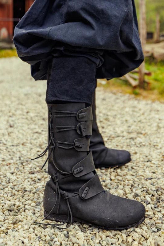 Viking boots Rollo made of nubuck leather