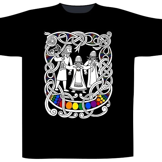 Wikinger T-Shirt Thor`s Hochzeit schwarz