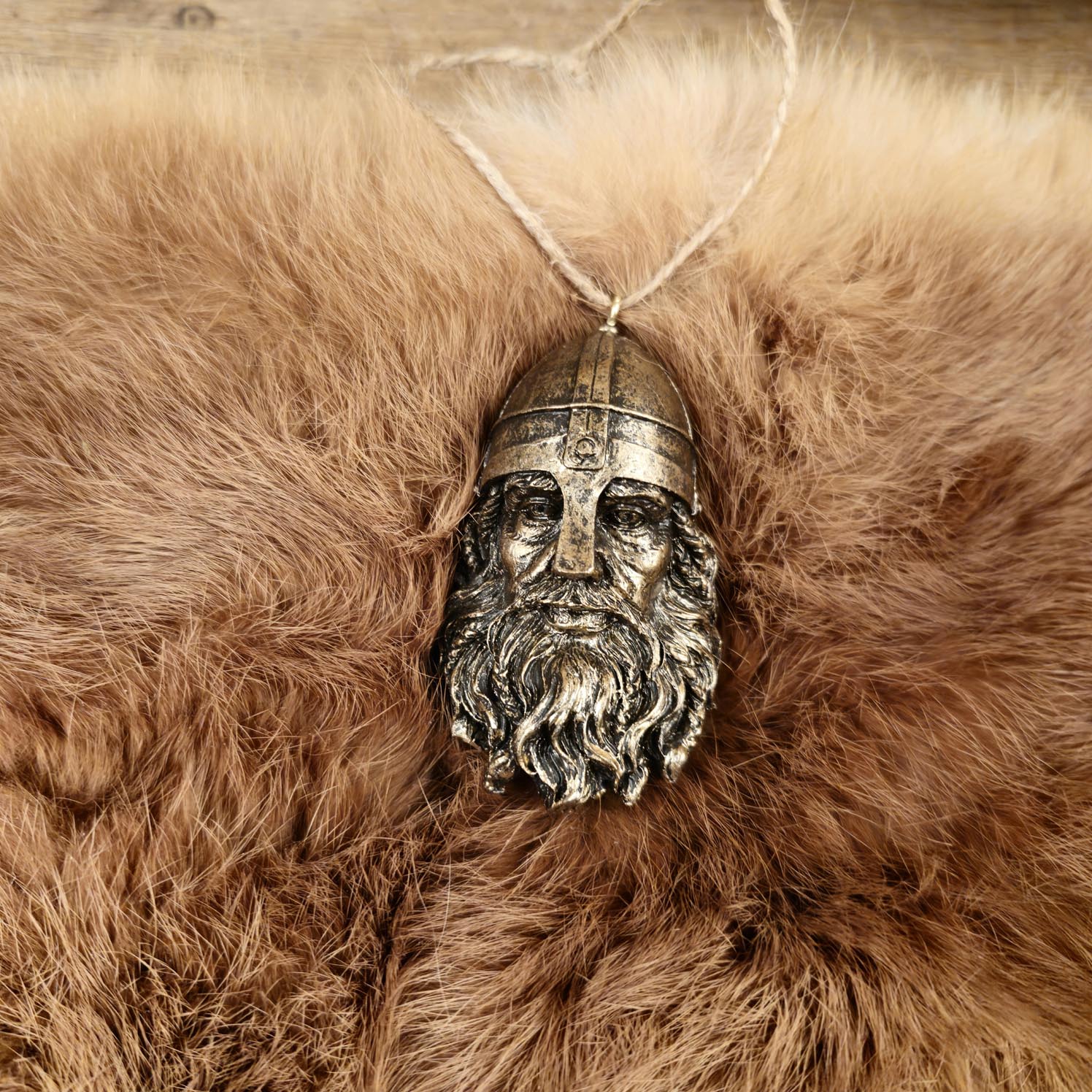 Viking Christmas Tree Ornaments Set of 6 - Hand-Painted