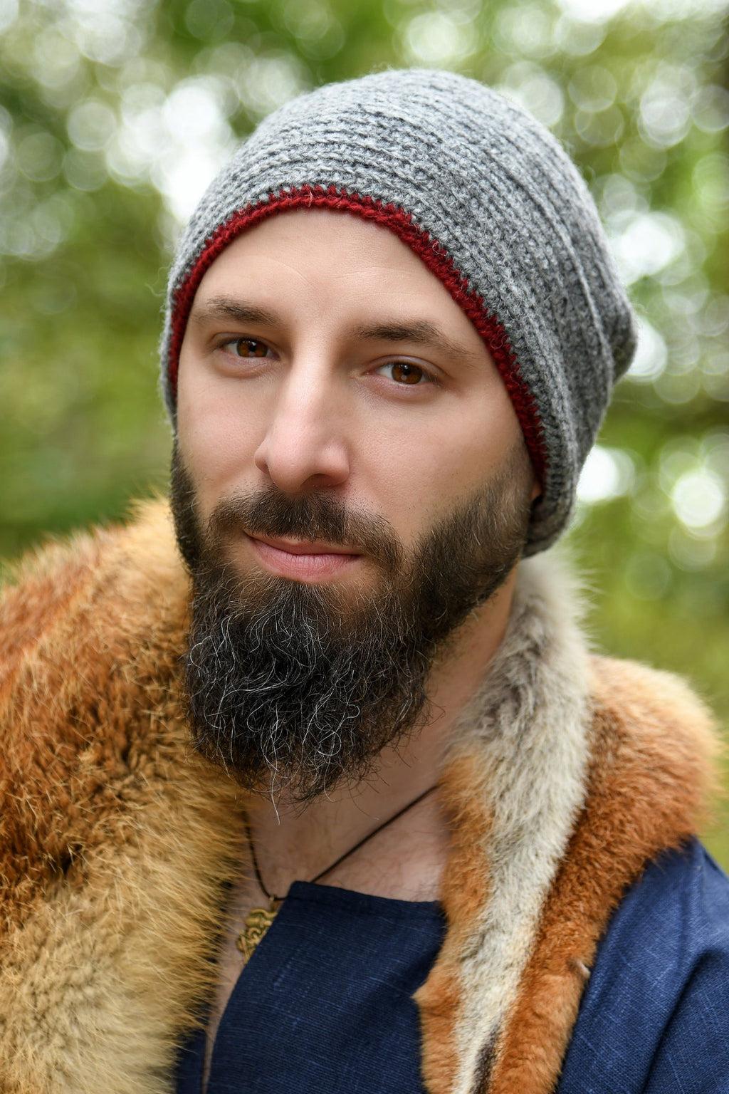Viking Two-Tone Wool Hat
