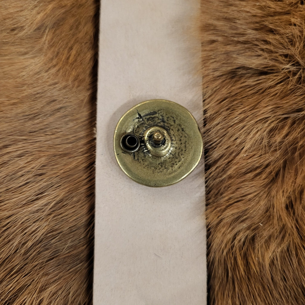 Viking Ornamental Rivet Birka in Borre Style for 3 cm Straps