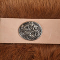 Oval Viking Decorative Rivet Midgard Serpent in Mammen Style for 4 cm Straps