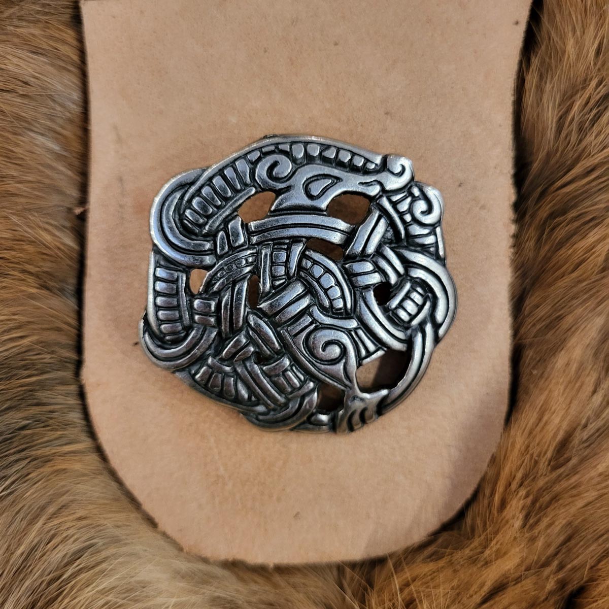 Viking Ornamental Rivet in Urnes Style