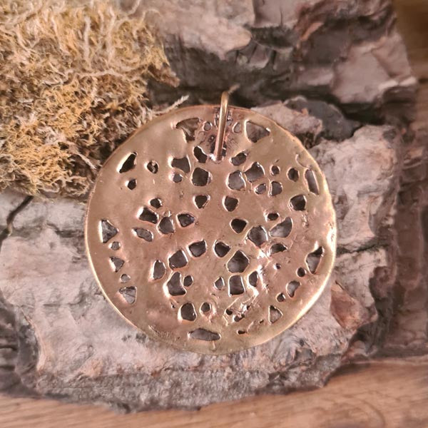 Wikinger Amulett im Borre-Stil aus Bronze