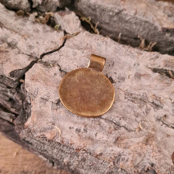Wikinger Amulett Drache im Jelling-Stil aus Bronze - Replik