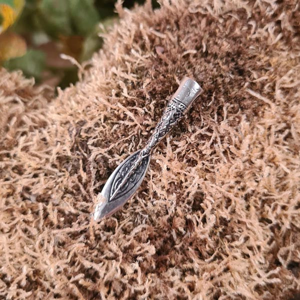 Wikinger Amulett Speerspitze aus Silber