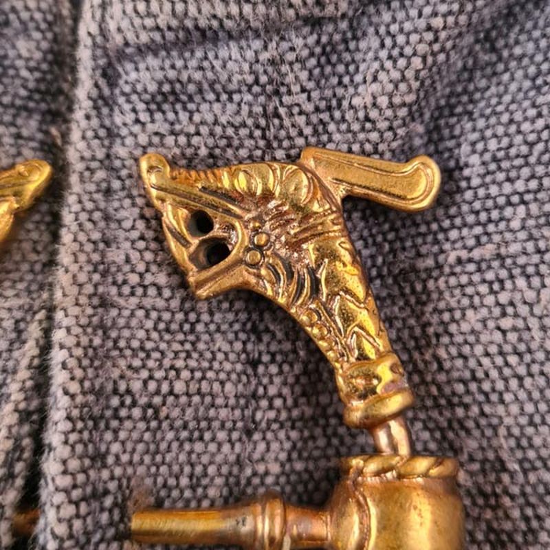 Viking Fibula Haithabu in Bronze - Unique Piece