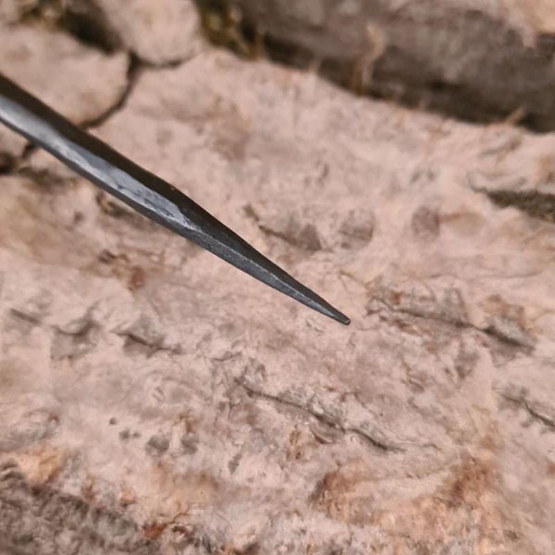 Wikinger Gewandnadel aus Stahl handgeschmiedet - Replik