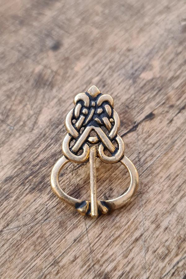 Viking Belt Buckle Gotland Ringerike Style in Bronze 2 cm - Replica