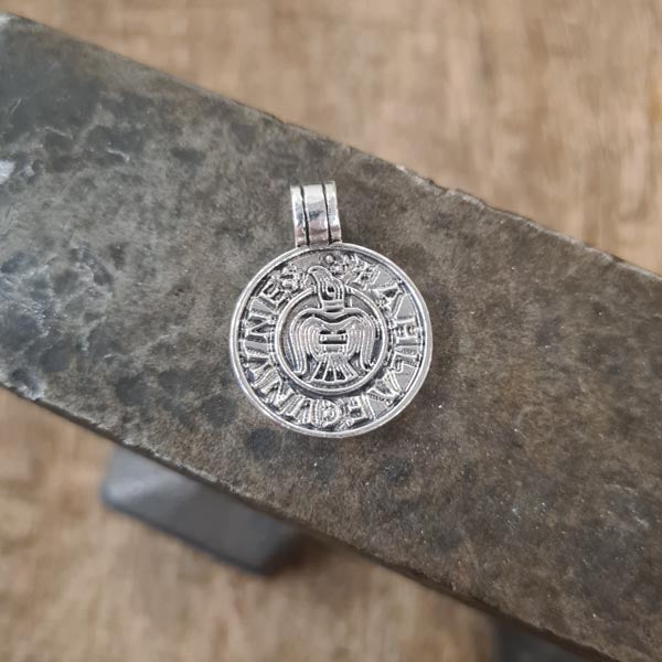 Wikinger Halsschmuck Raven Penny aus Silber