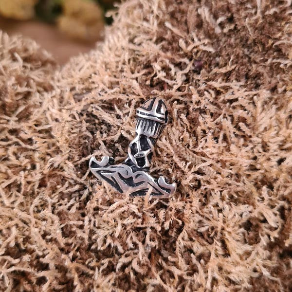 Wikinger Thorshammer Ragi aus Silber