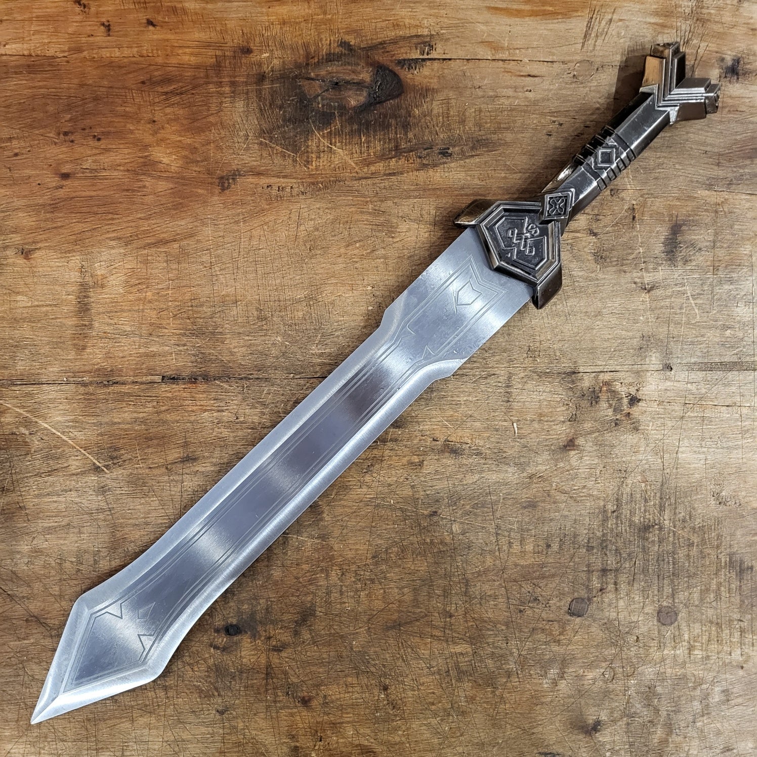 Fantasyschwert Zwergen Krieger - Dekoration