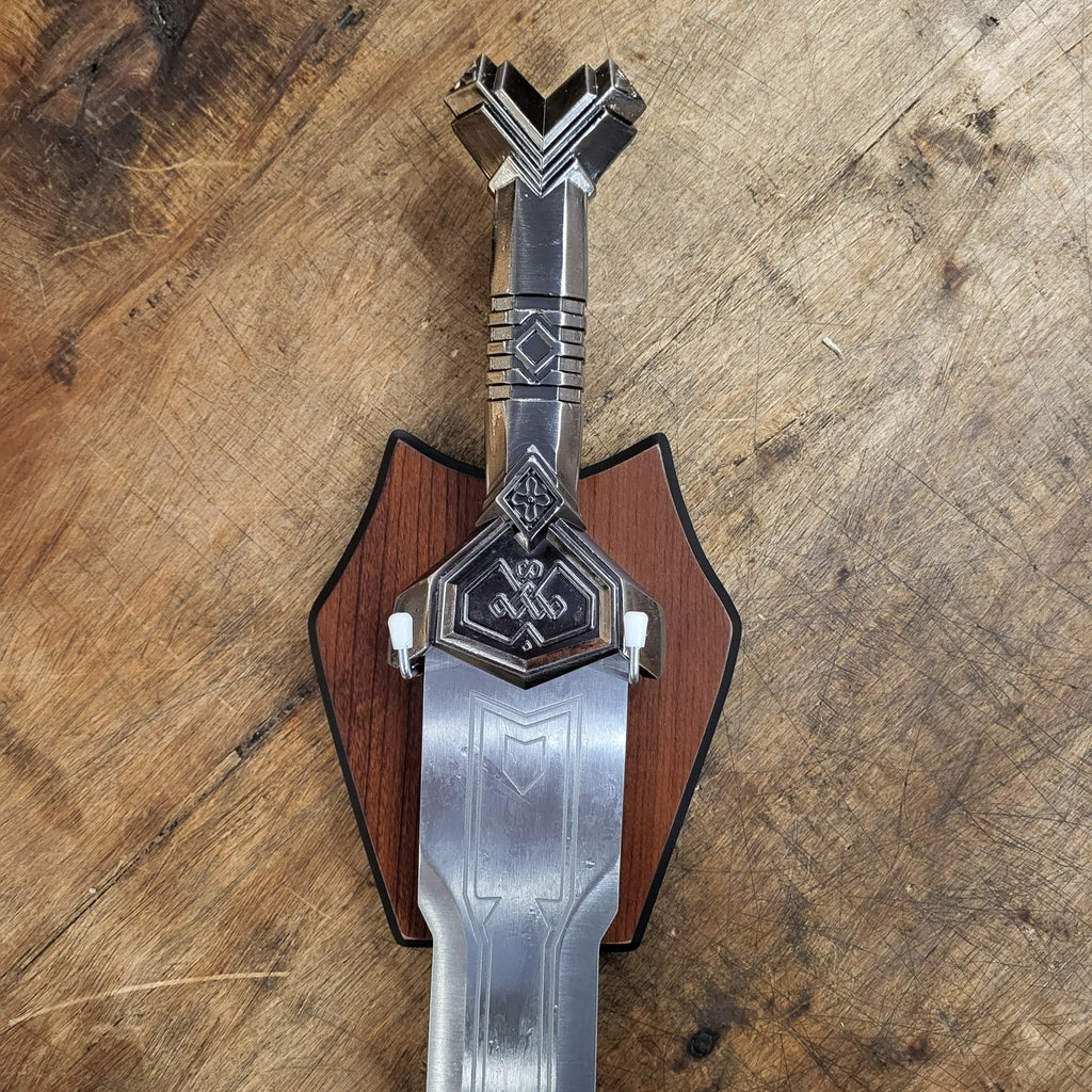 Fantasyschwert Zwergen Krieger - Dekoration