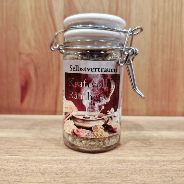 Räuchermischung Selbstvertrauen - Kraftvoll Räuchern