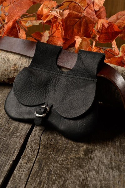 Spätmittelalter Nierentasche Lorentz aus Leder