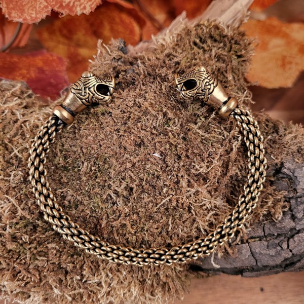 Wikingerarmreif Oseberg aus Bronze