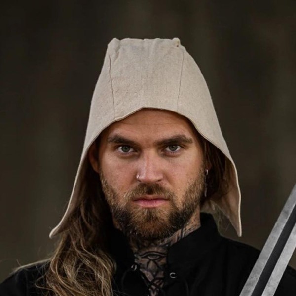 Bundhaube für Mittelalter & LARP