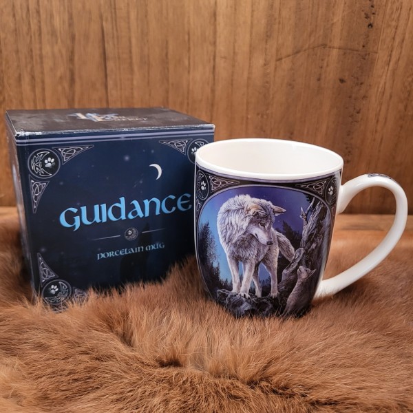 Lisa Parker Porzellan Tasse Spirit Wolf