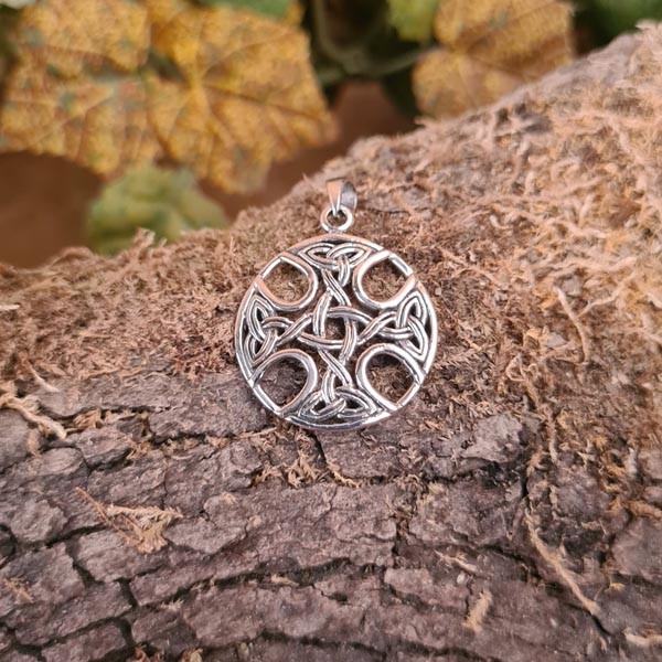 Amulett Keltenkreuz aus Silber