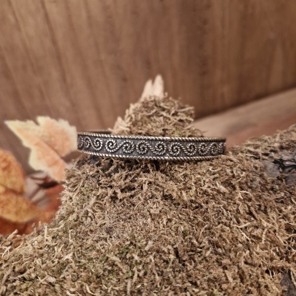 Frühmittelalter Armreif Spiralen aus Bronze