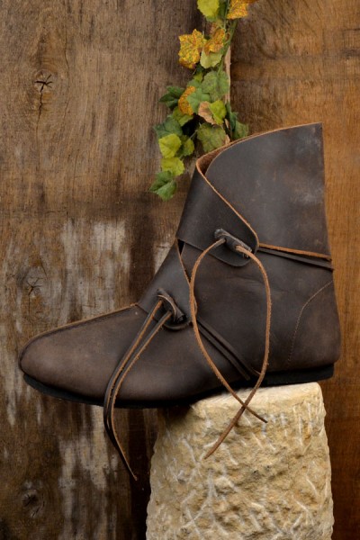 Wikinger Halbstiefel Ragnar aus Nubukleder
