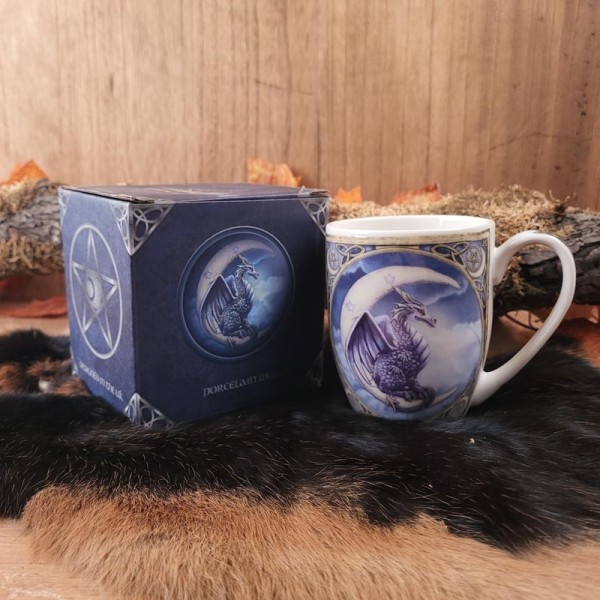 Lisa Parker Tasse Drache aus Porzellan