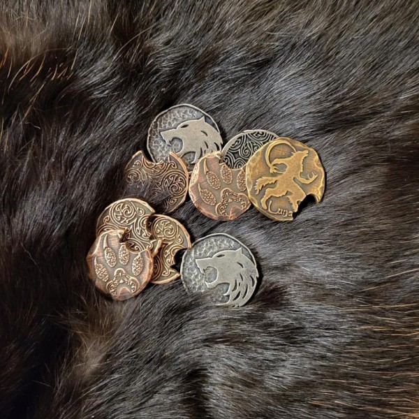 LARP Münzen Set Werwolf