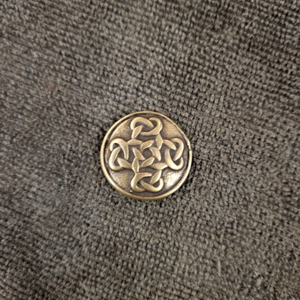 Knopf Keltisches Knotenkreuz