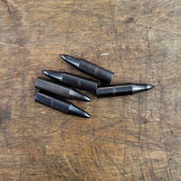 Pfeilspitze aus Stahl 5/16 100 gr 5er Set