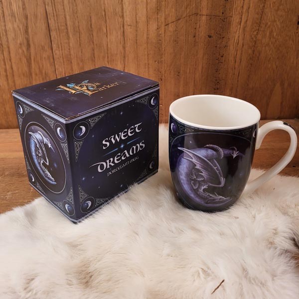 Lisa Parker Porzellan Tasse Drache im Mond
