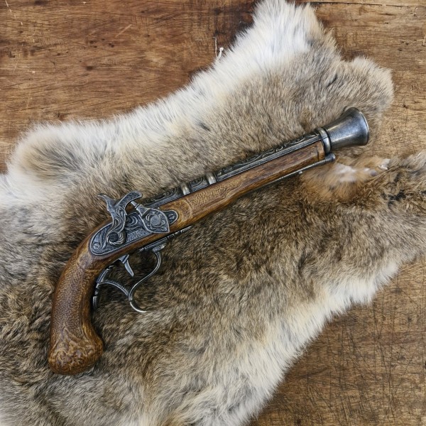 Steinschloßpistole Tromblon - Dekoration